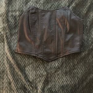 Edikted black corset top